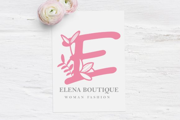 East Sakura Monogram Font PNG with transparent background - Preview 1
