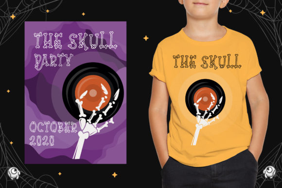 Skull Story Font PNG with transparent background - Preview 2