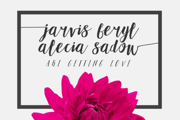 Adellove Font PNG with transparent background - Preview 4