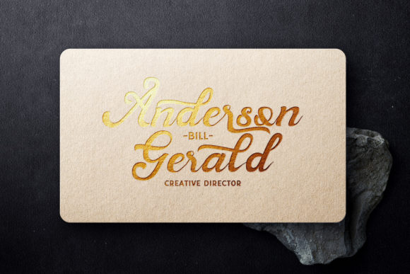 Andy Tusvah Font - Preview 1