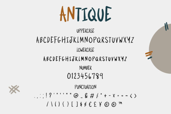 Antique Font - Preview 2