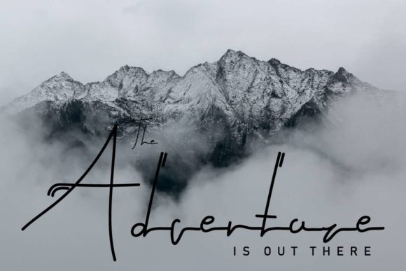 Black Suit Font - Preview 3