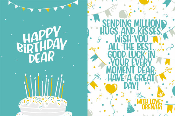 Cherish Moment Font - Preview 3