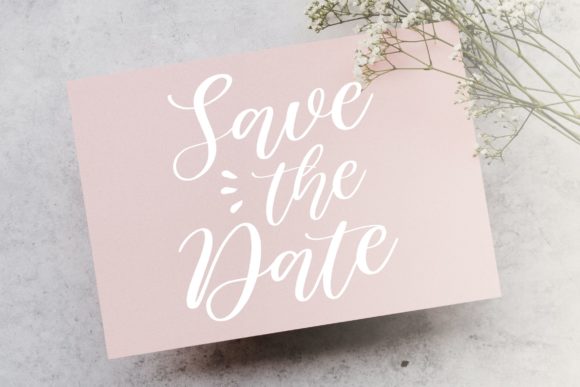 Cuties Peaches Font - Preview 2