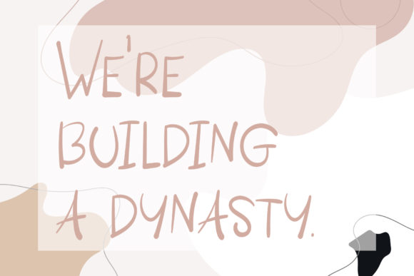 Dynasty Font - Preview 1