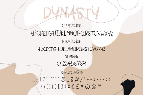 Dynasty Font - Preview 2