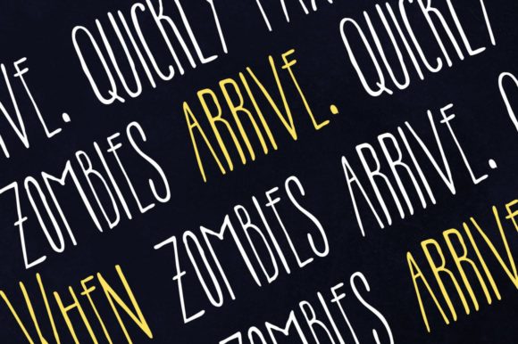Flush Font - Preview 4