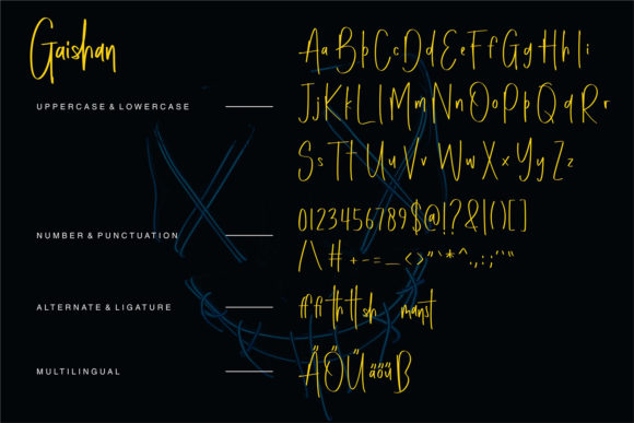 Gaishan Font - Preview 5