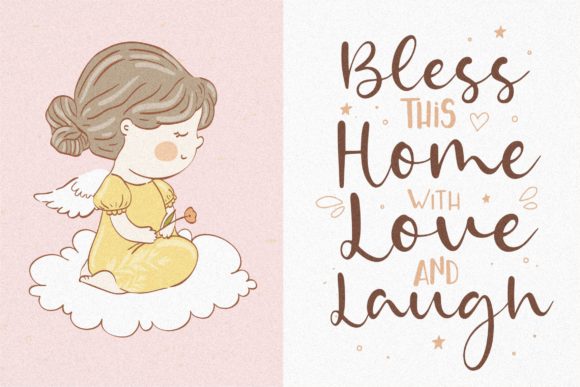 Goldie Angle Font - Preview 2