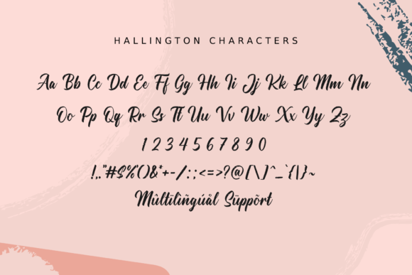 Hallington Font - Preview 6