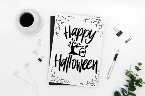 Happy Halloween Graphic Print Templates By Ginkean