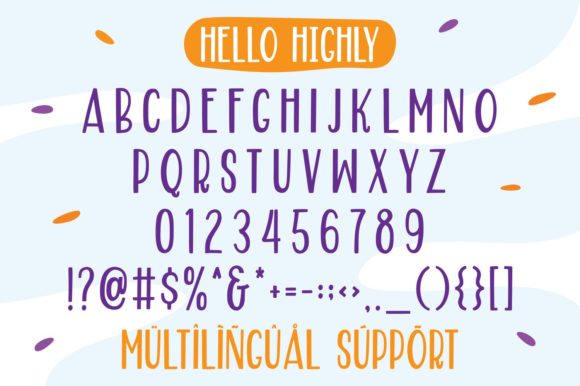 Hello Highly Font - Preview 5