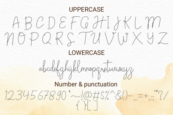 High Handmade Font - Preview 4