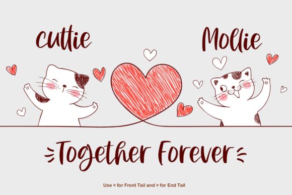 Kittyuf Font PNG with transparent background - Preview 1
