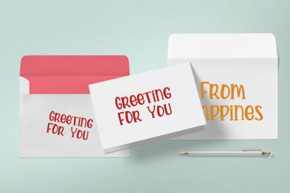 Kroast Funny Font PNG with transparent background - Preview 3