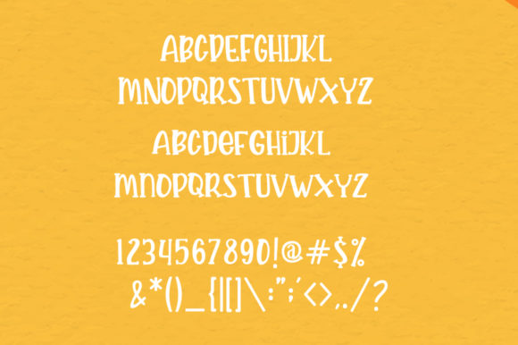 Kroast Funny Font PNG with transparent background - Preview 6