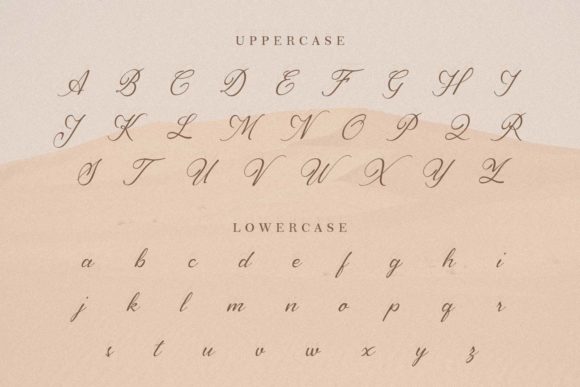 Luxuriougenics Font PNG with transparent background - Preview 5