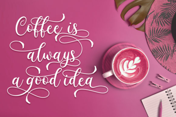 Monasha Font PNG with transparent background - Preview 3