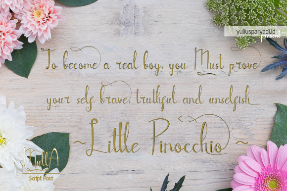 Mulla Font PNG with transparent background - Preview 3
