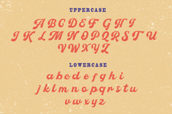 Parchom Font PNG with transparent background - Preview 1