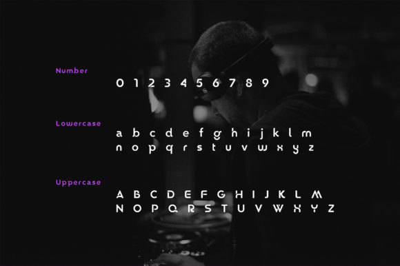 Quater Font PNG with transparent background - Preview 2