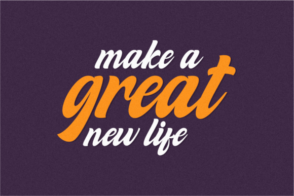 Recelity Font PNG with transparent background - Preview 2