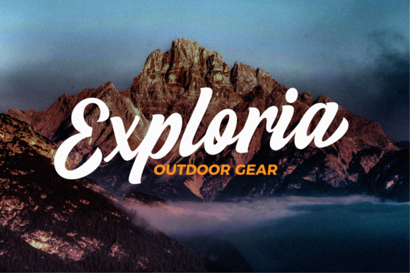 Recelity Font PNG with transparent background - Preview 3