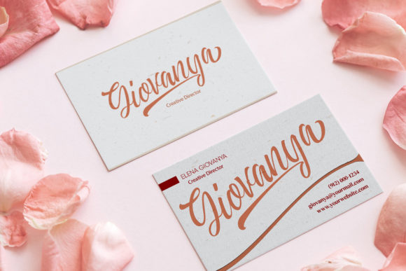Redberries Font PNG with transparent background - Preview 4