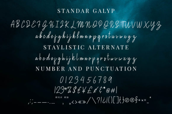 Reisayana Font PNG with transparent background - Preview 5