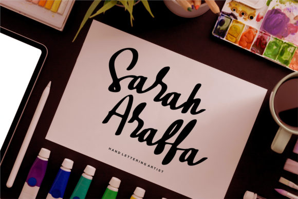 Sajodo Font PNG with transparent background - Preview 1