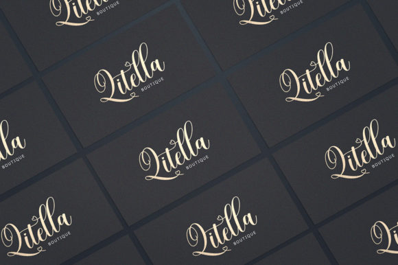 Scarletta Font PNG with transparent background - Preview 3