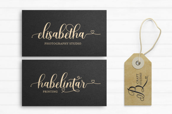 Scarletta Font PNG with transparent background - Preview 4