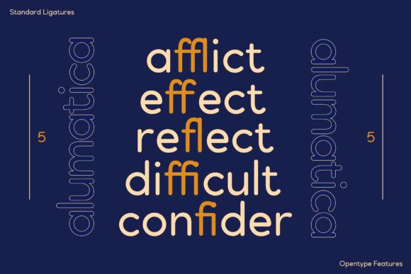 Alumatica Font - Preview 4