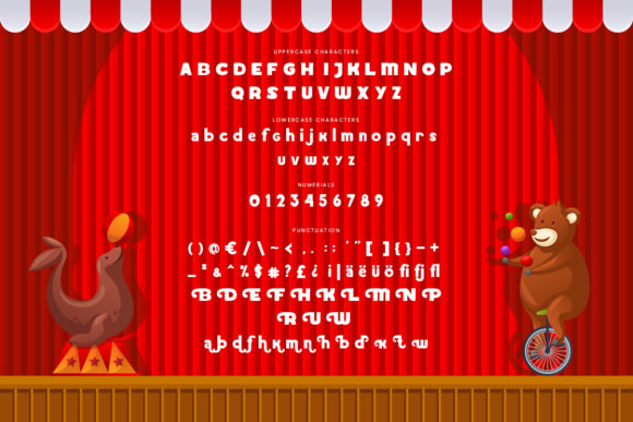 Balclown Font - Preview 1