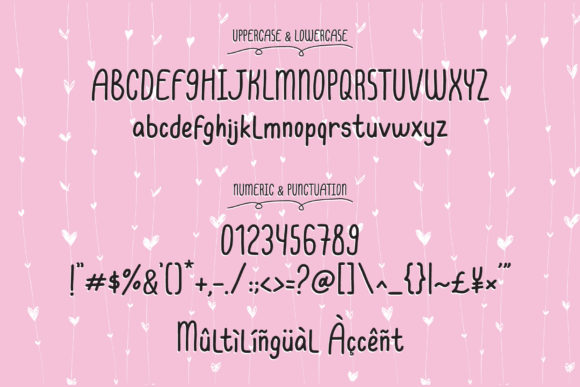 Better Pinkies Font - Preview 4