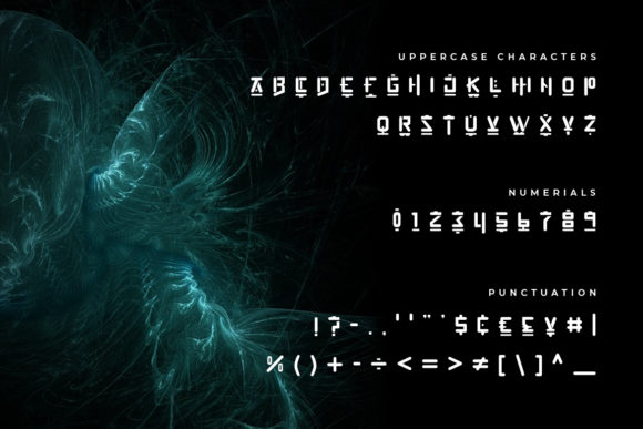 Codevein Font - Preview 1