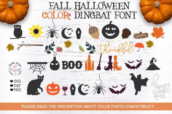 Fall Halloween Font - Preview 1