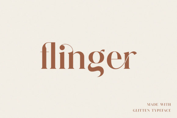 Glitten Font - Preview 1