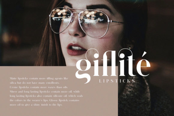 Glitten Font - Preview 2