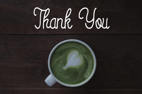 Green Tea Font - Preview 4