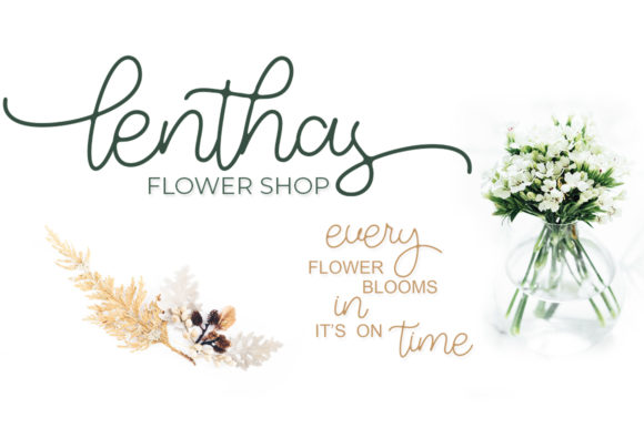 Justin Hailey Monoline Font Font PNG with transparent background - Preview 1