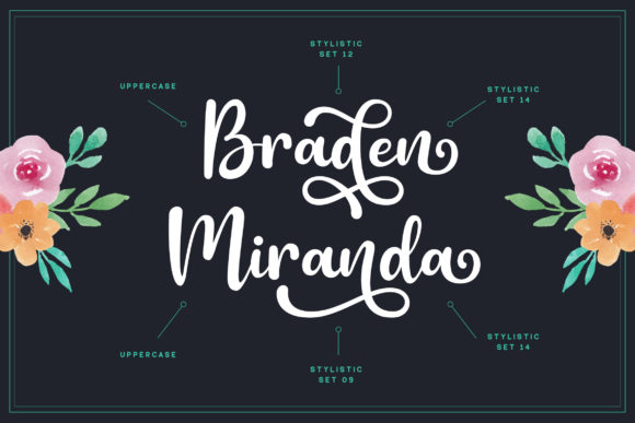 Paula Matilda Font PNG with transparent background - Preview 6