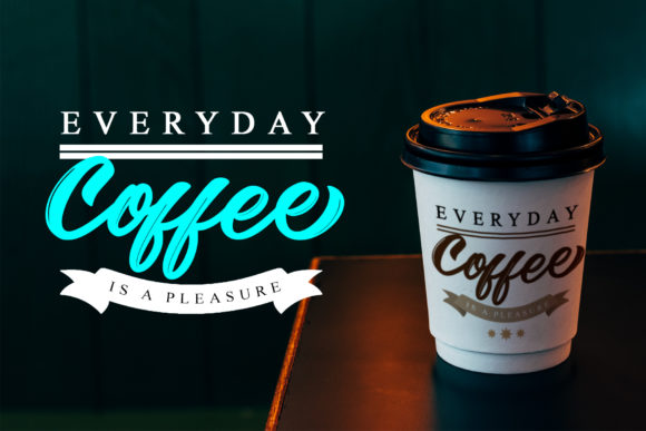 Rolling Beat Font PNG with transparent background - Preview 1