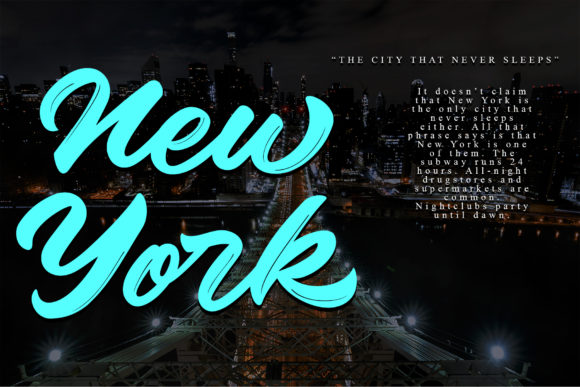 Rolling Beat Font PNG with transparent background - Preview 2