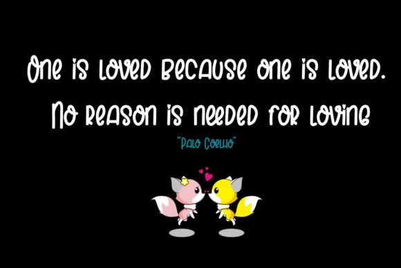 Seething Love Font PNG with transparent background - Preview 1