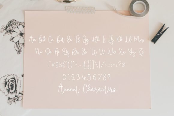 Selimut Hati Font PNG with transparent background - Preview 5