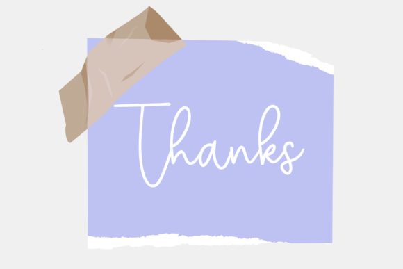 Selimut Hati Font PNG with transparent background - Preview 6