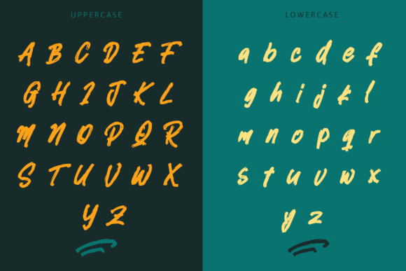 Silent the Woods Font PNG with transparent background - Preview 6