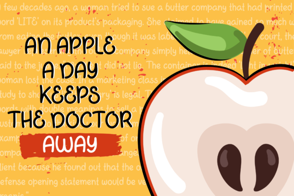 Apple Jam Font - Preview 1