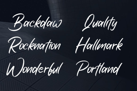 Backdaw Font - Preview 2